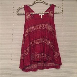 Flowy bohemian tank top