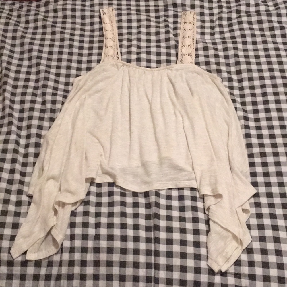 Cute Cream Tank Top