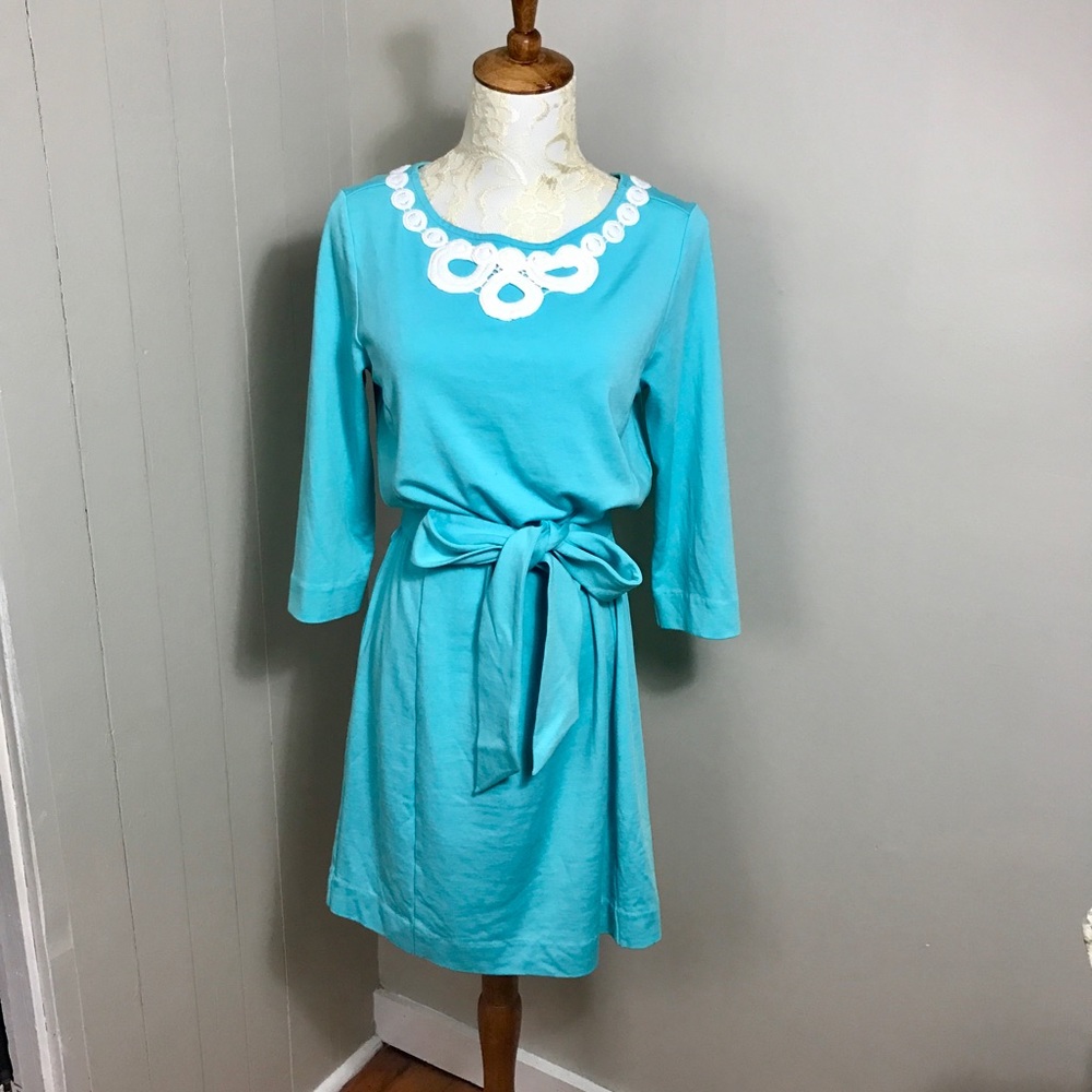 Lilly Pulitzer Tiffany Blue Resort Dress Size M