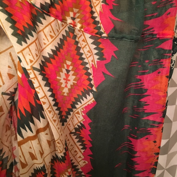 Colorful circle scarf - Picture 2 of 3