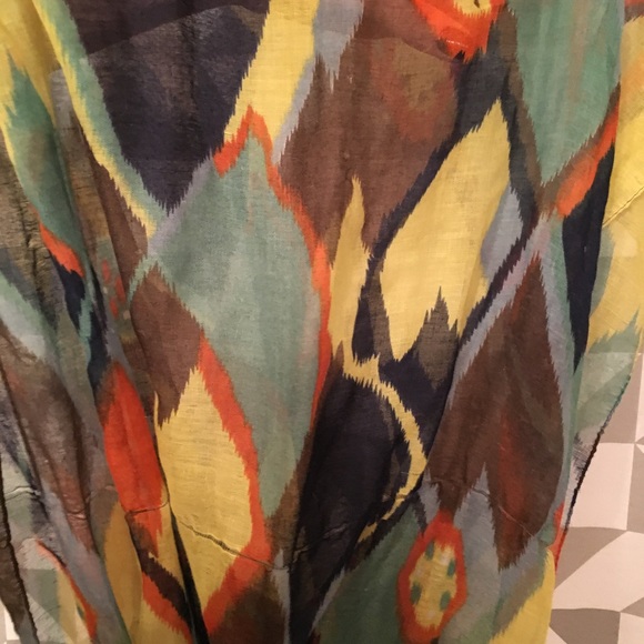 Colorful circle scarf - Picture 2 of 3