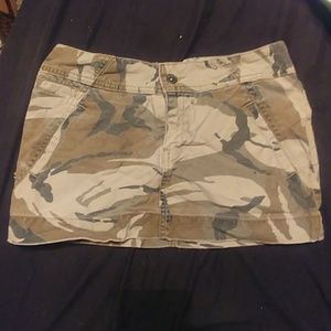 Camo skirt