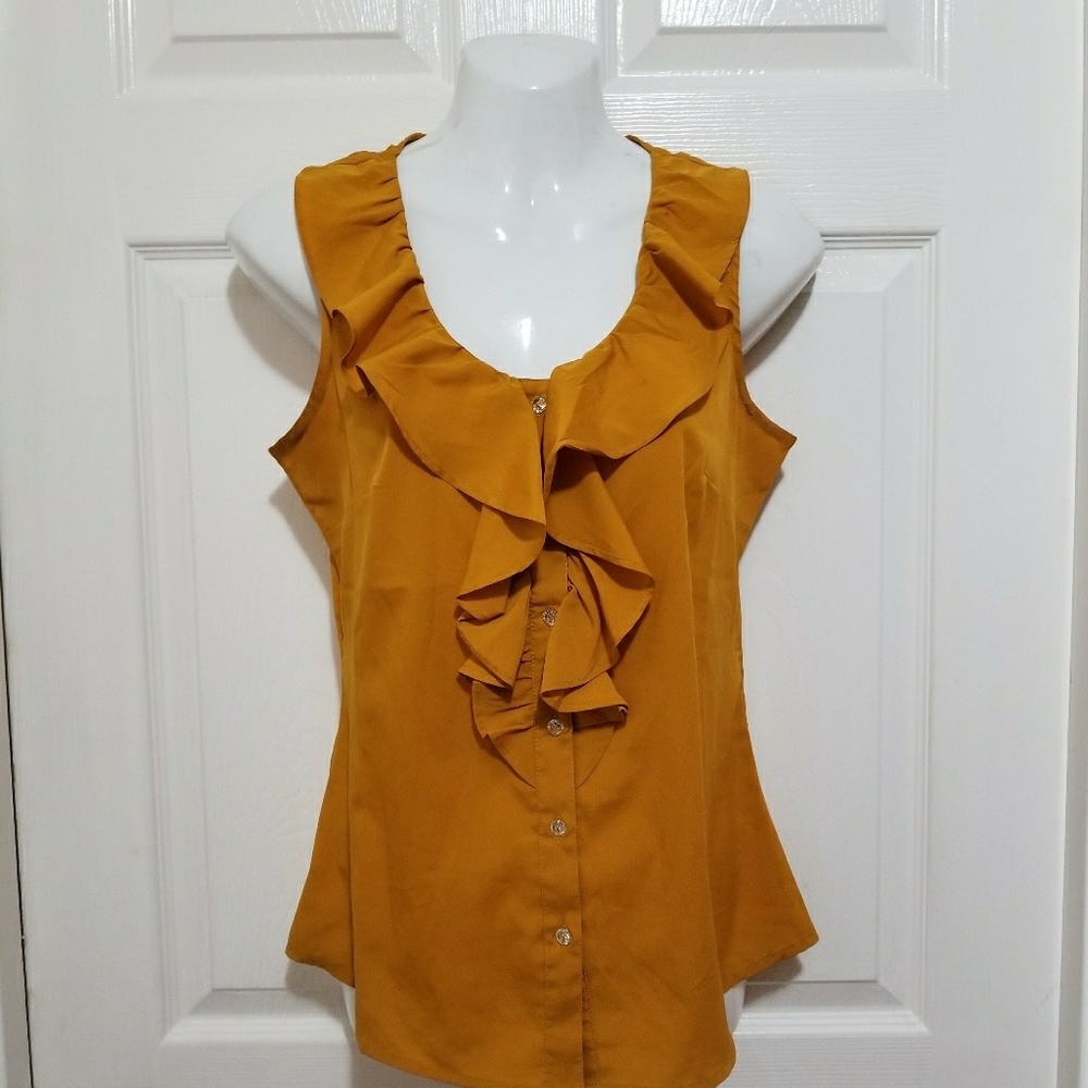 Banana Republic sleeveless blouse