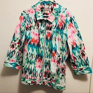 Chico’s Zippered jacket 3