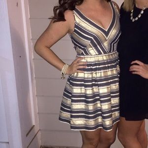 J. Crew striped party dress