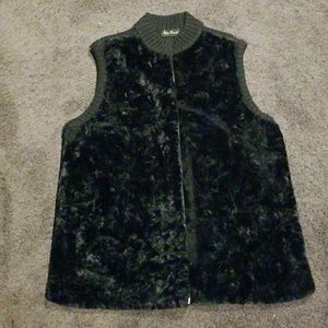 FAUX FUR VEST