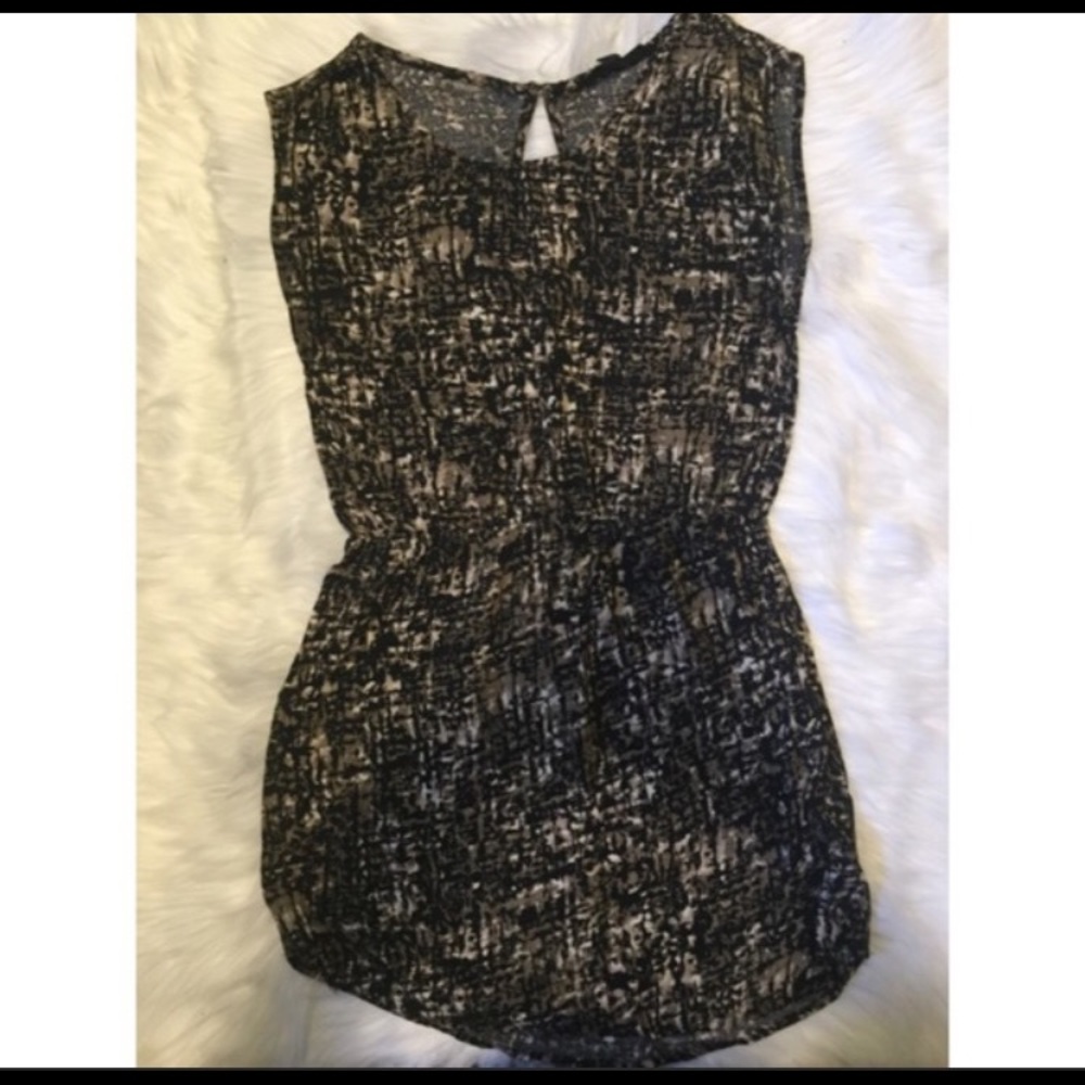 Black/Olive dress
