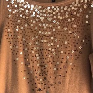 Gold & Silver sequin sweater dress