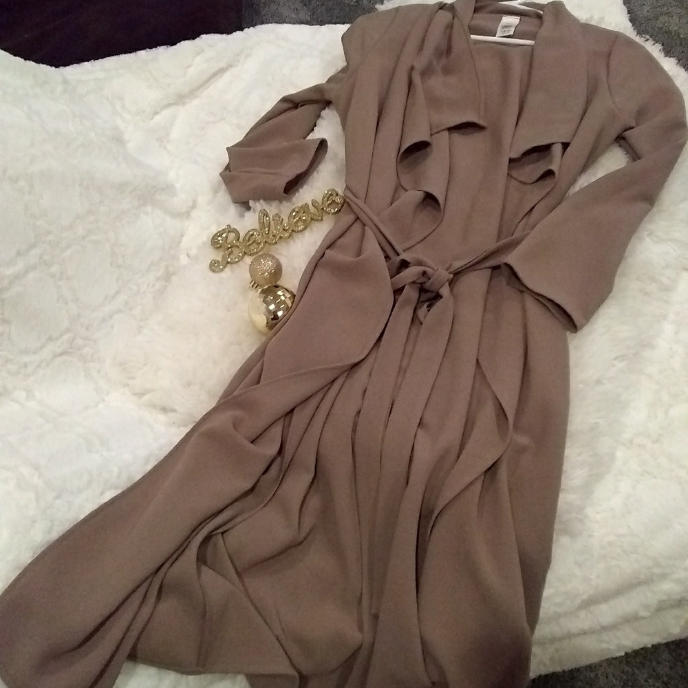 Beige duster