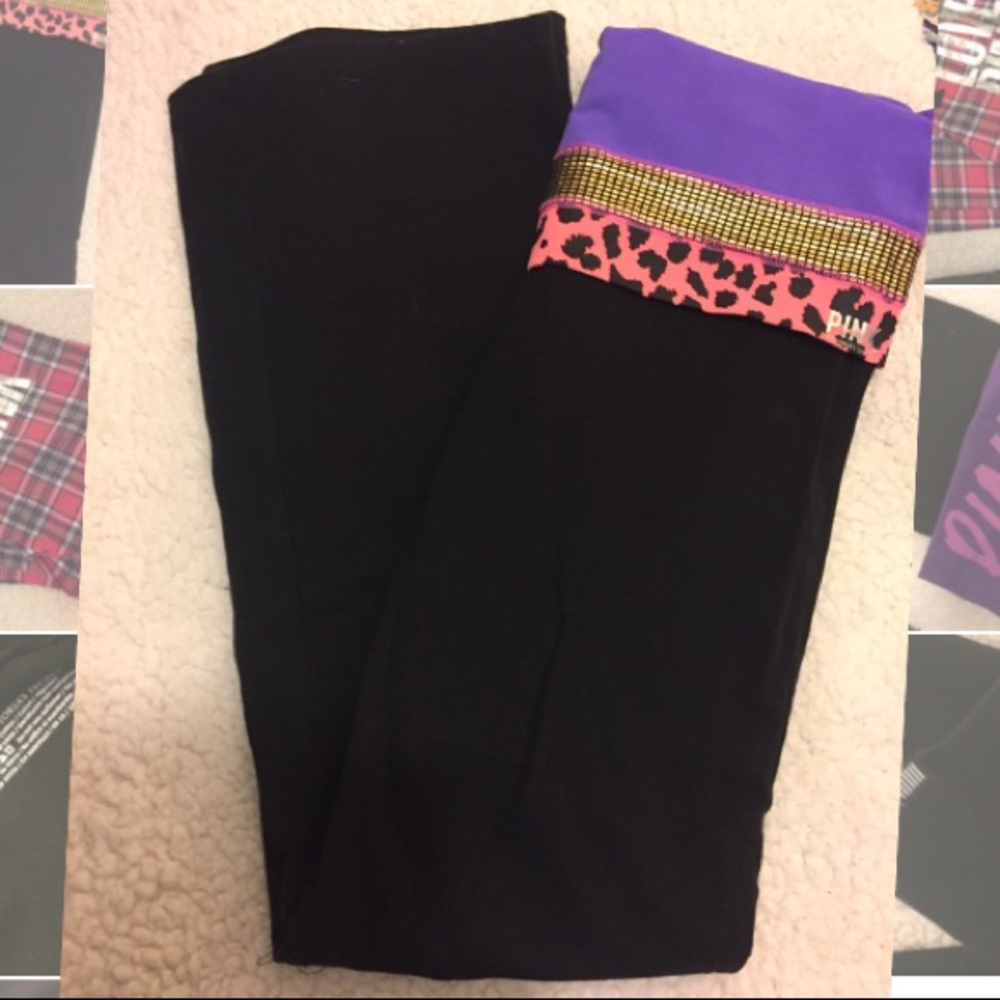 victoria secret pink yoga pants