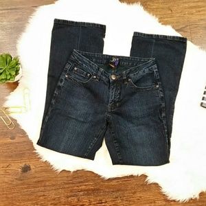 Jag dark wash bootcut stretch jeans size 6P