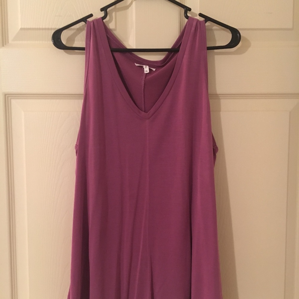 Purple Maurices layering tank