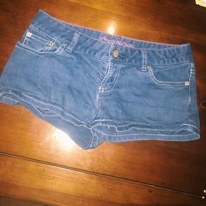 AEO blue shorts