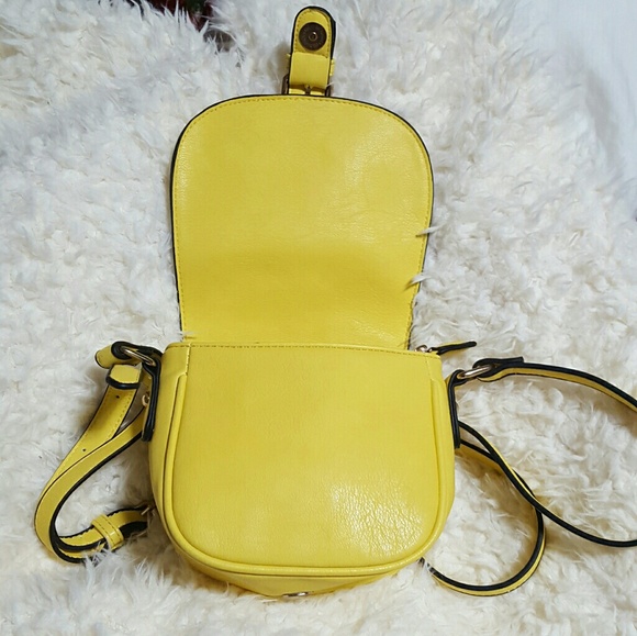 Bags Yellow Crossbody Purse Hand Tooled Like Poshmark