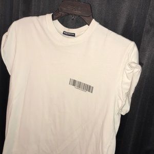 Off white Brandy Melville t-shirt