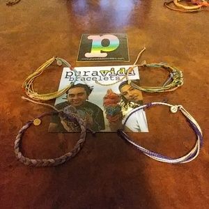 Pura Vida bracelet set #2 SOLD the two purple brac