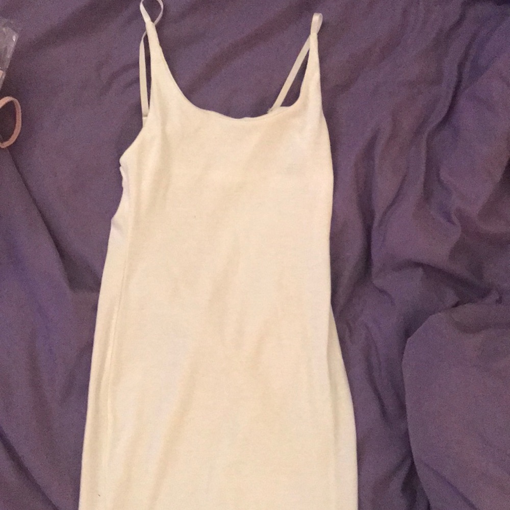 White tank dress