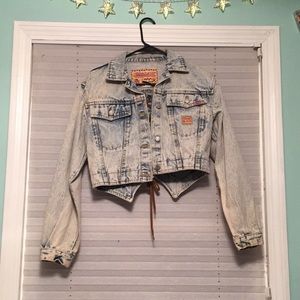 Vintage denim jacket from the 80s