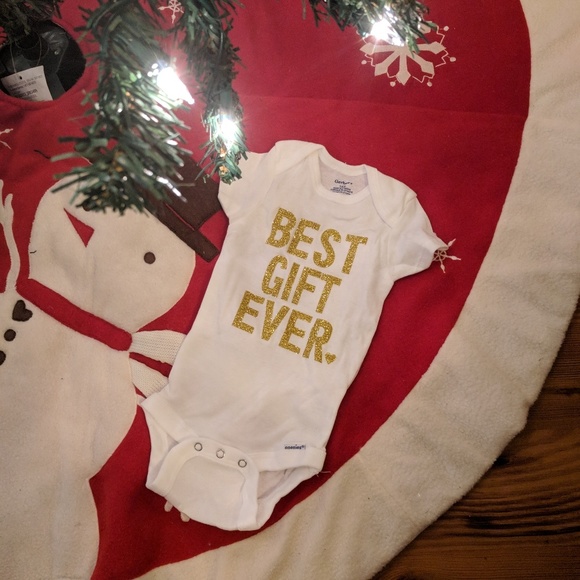 Gerber Other - Best Gift Ever Glitter Onesie