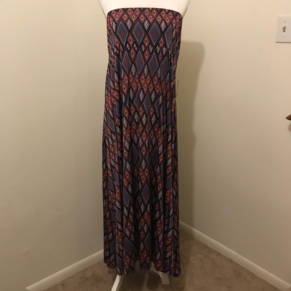 3X LuLaRoe Slinky Argyle Maxi