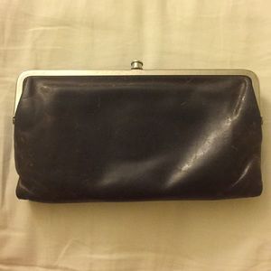 Dark brown Hobo wallet
