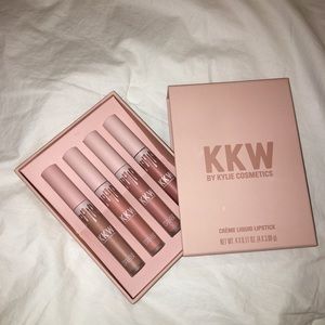 KKW by Kylie Cosmetics Creme Lipstick Set
