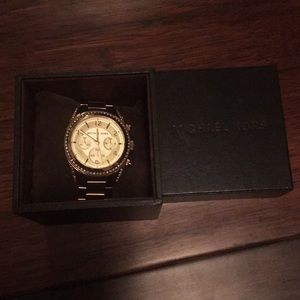 Michael Kora gold watch!