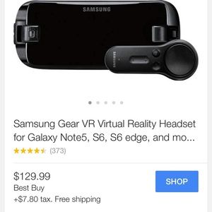 Samsung VR with remote