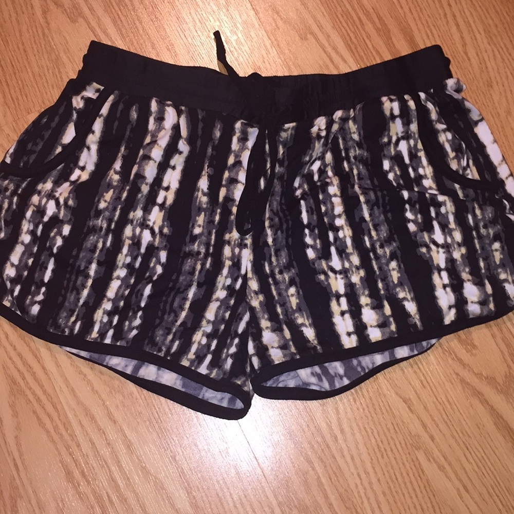 Cute patterned soft shorts