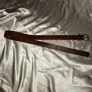 Brown and brass Calvin Kline belt