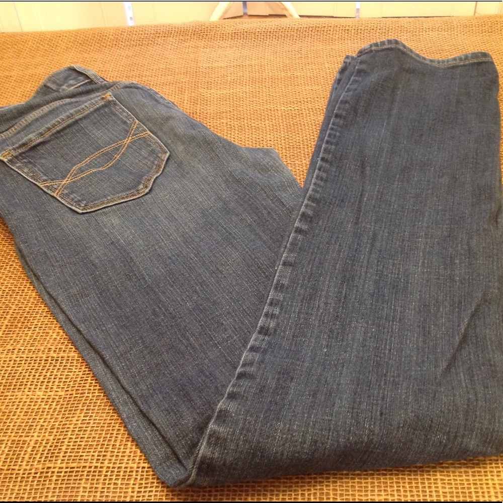 Abercrombie Straight Leg Jeans - Tall