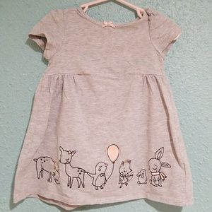 Gray baby dress
