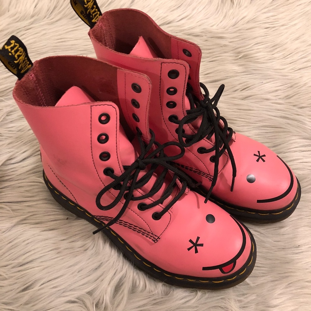 Dr. Martens Pink Hincky Boot US Women 8