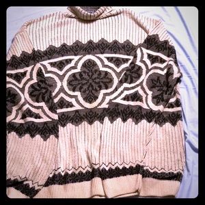 VERSACE V2 Sweater - TAN/BLK/GREY