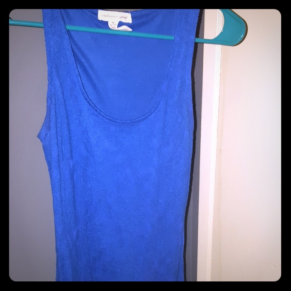 Form Fitting Royal Blue Dress