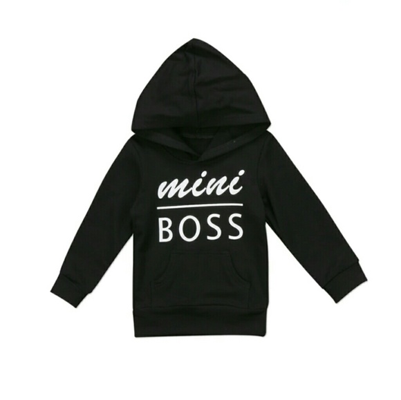 🆕Mini Boss Hoodie, In Black or White - Picture 4 of 6