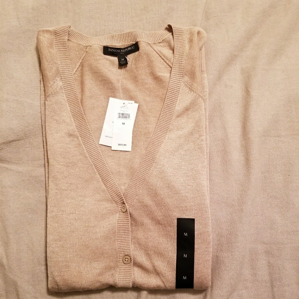 NWT Banana Republic Button Down Cardigan