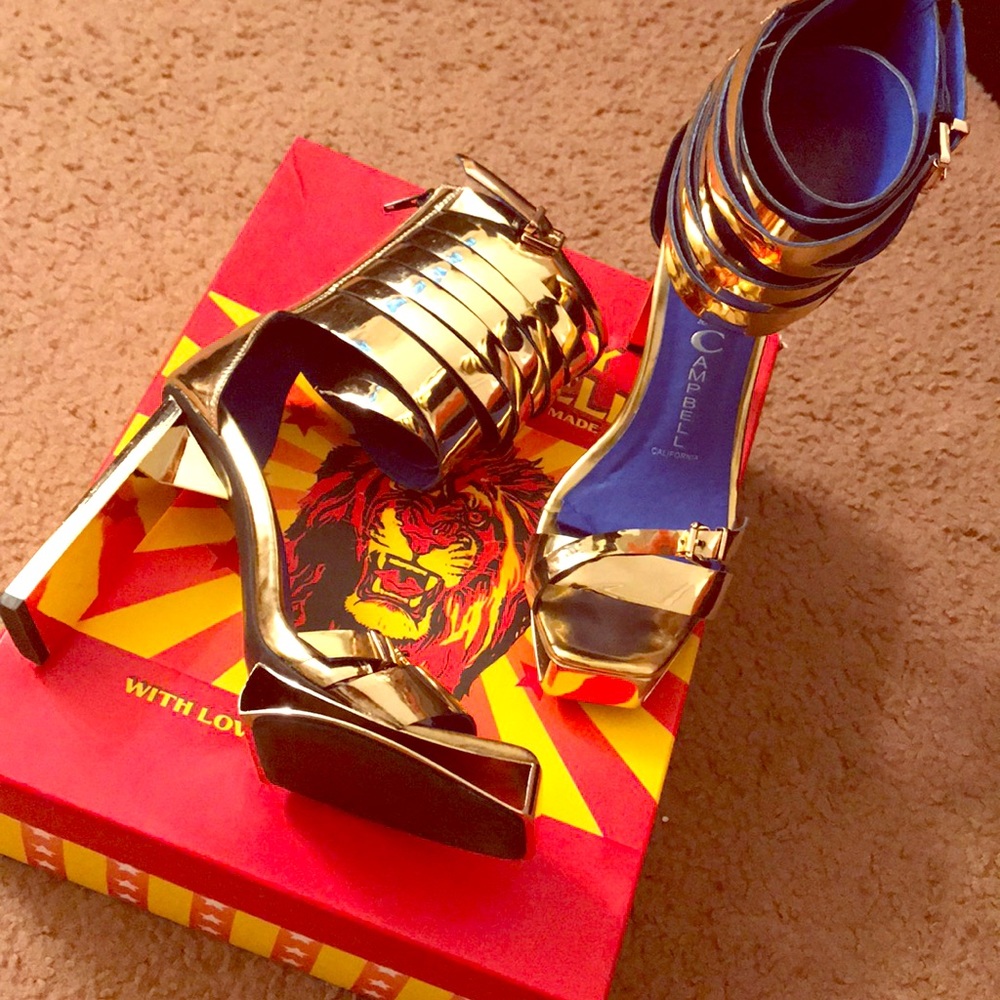 Jeffrey Campbell Mattea Platform Heel Sandal