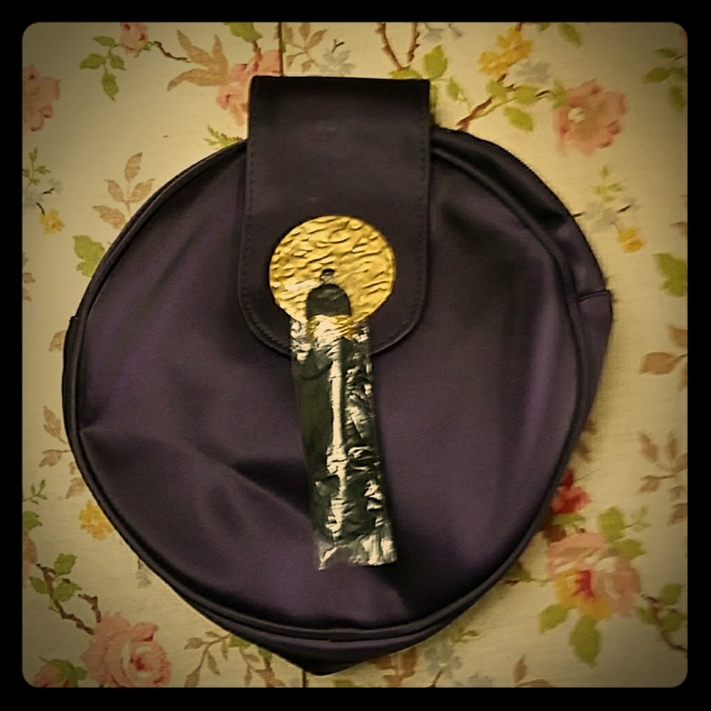 YSL Yves Saint Laurent Deep Purple Cosmetic Bag