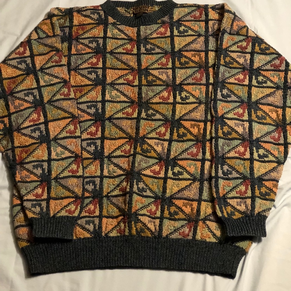 MENS MUTI-COLOR SWEATER