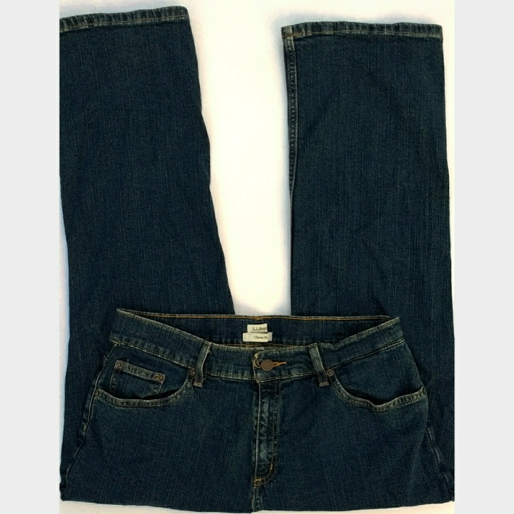 L. L. Bean Dark Wash Jeans - Petite