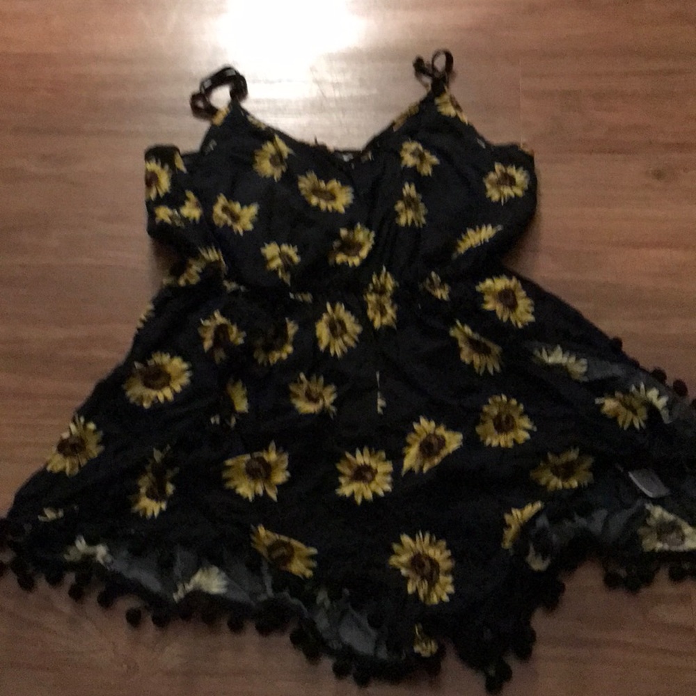 Sunflower romper