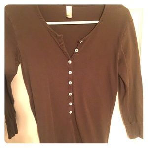 American Apparel Henley