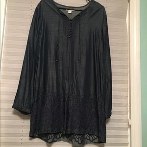 Coldwater Creek denim tunic / dress