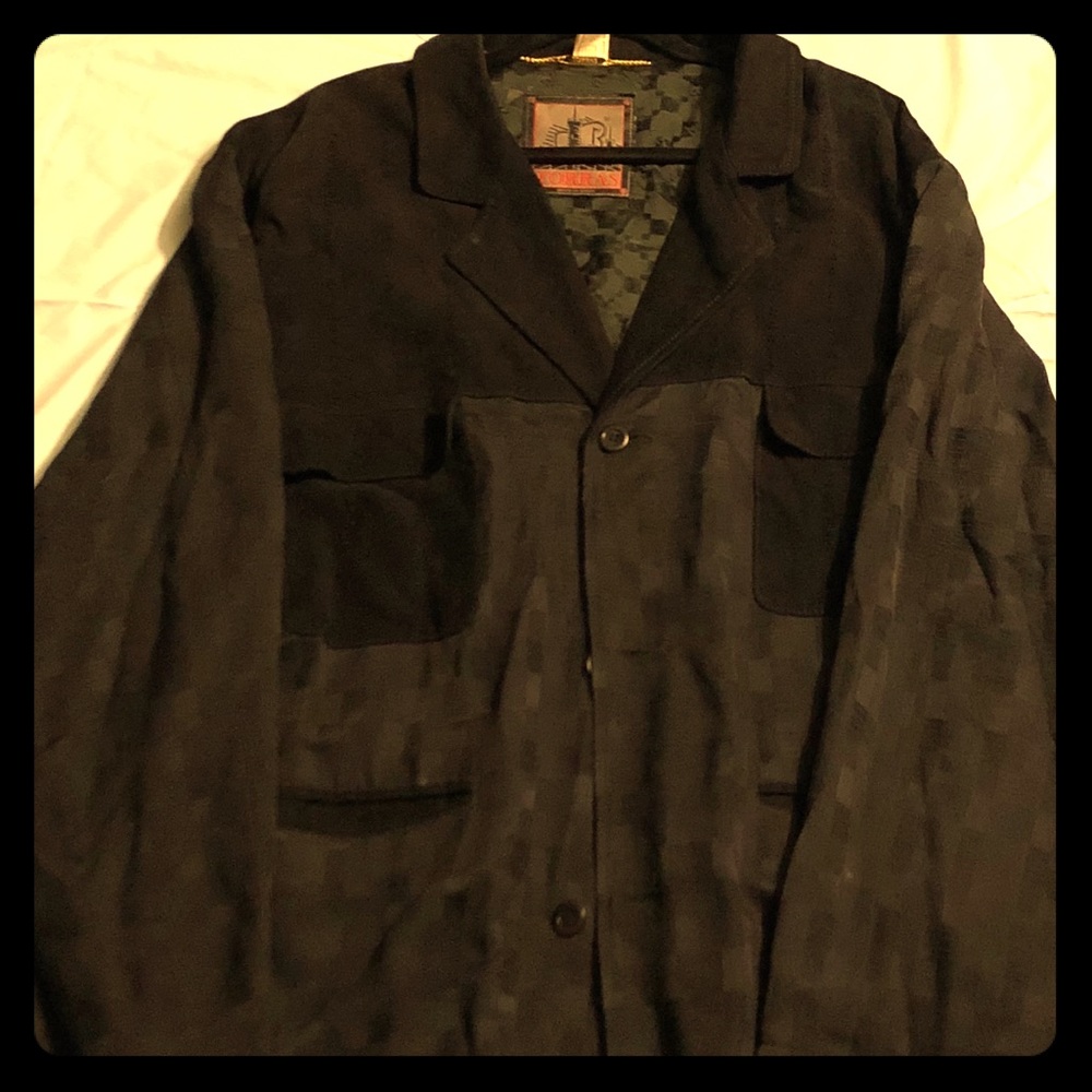 BLk Suede Jacket by TORRAS