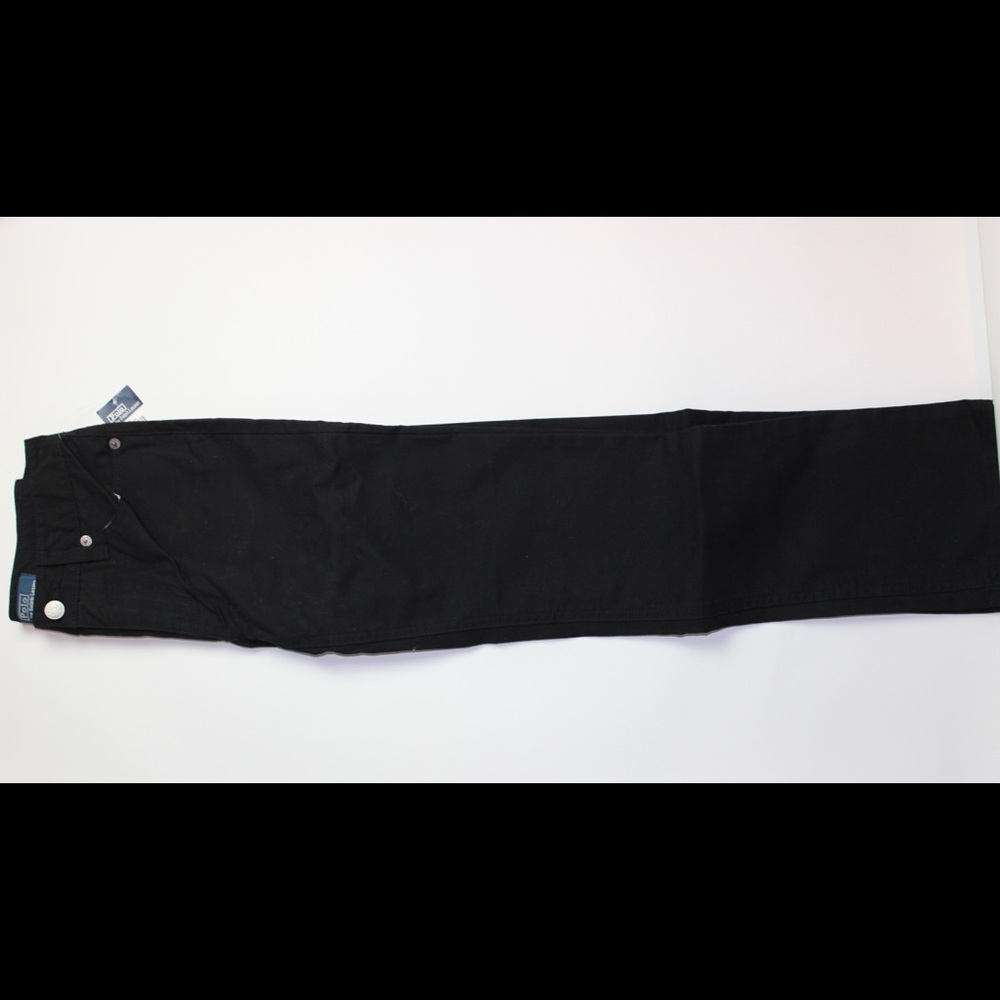 NWT Polo Ralph Lauren BLK Skinny Trousers Sz. 8