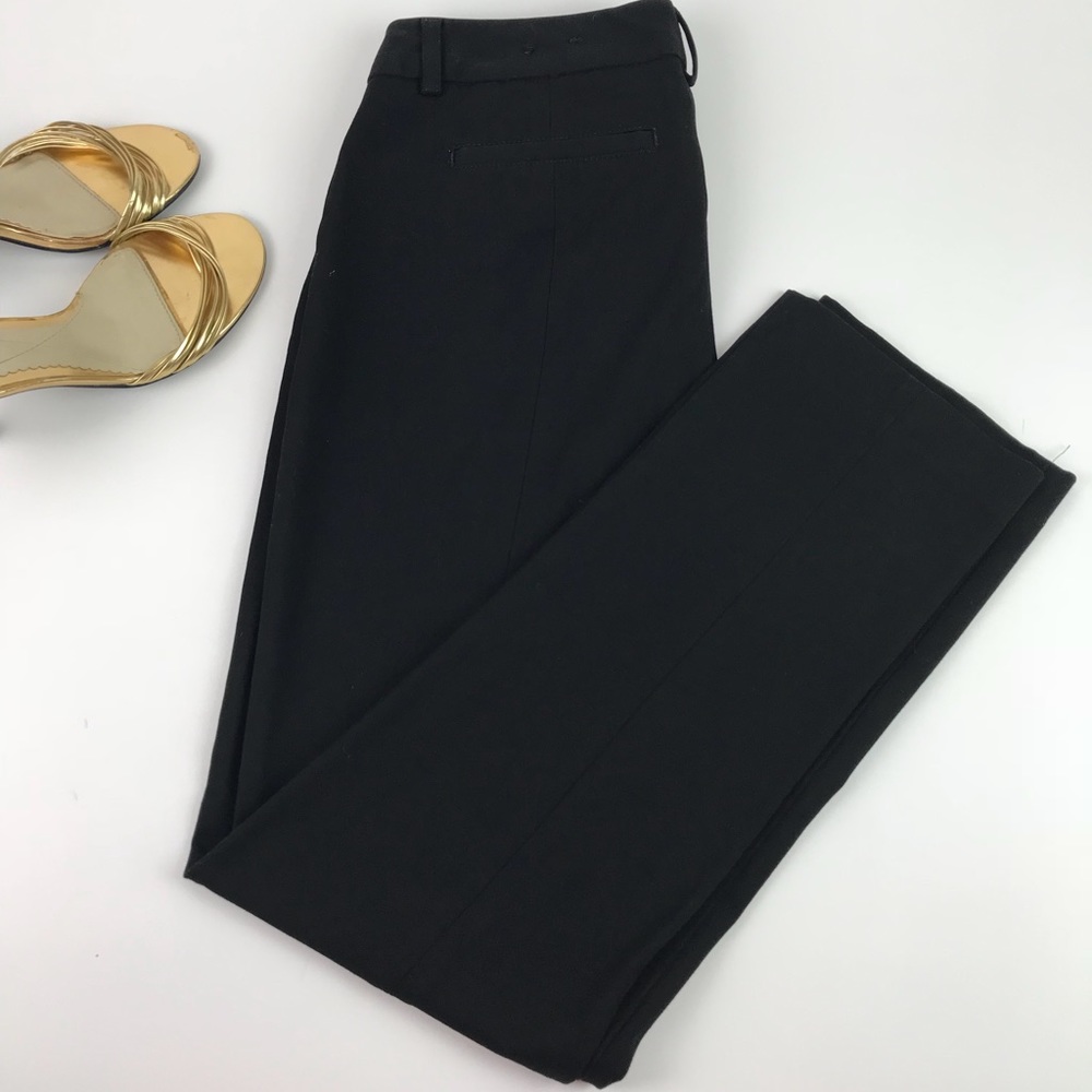 Express Black Columnist Dress Pants Pleated Size 6