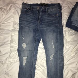 Express cropped legging jeans