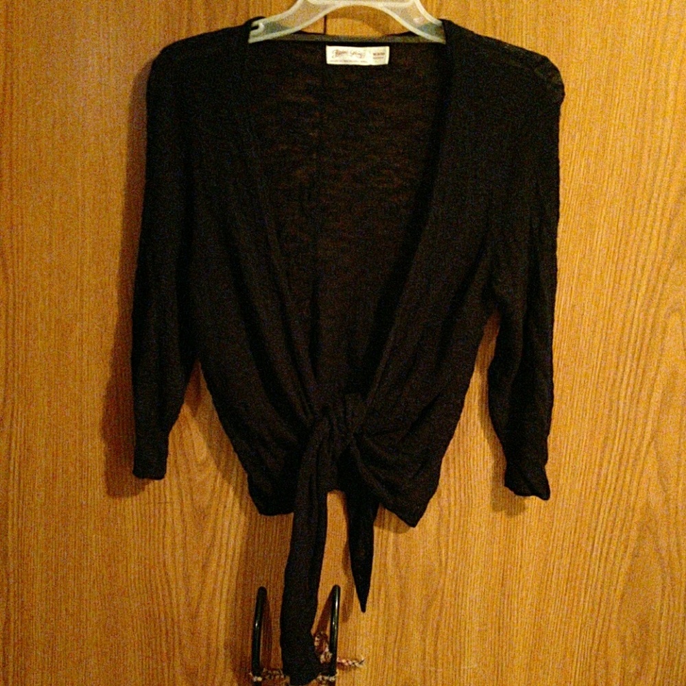 Light weight Shaw type sweater jacket