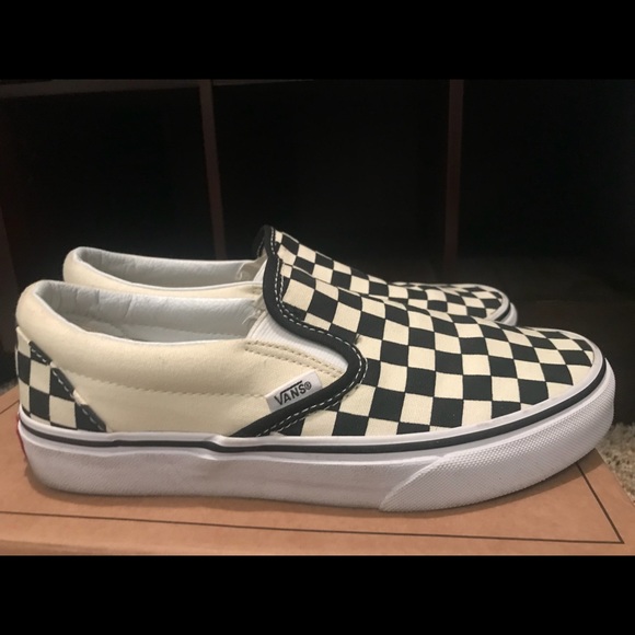 Vans Shoes - Black and White Checkered Vans